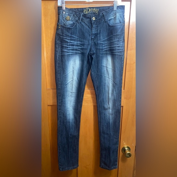 House of Dereon by Beyoncé Straight Jeans Juniors 9/10​ - Picture 1 of 7